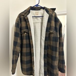 Men’s Redhead sherpa lined shacket